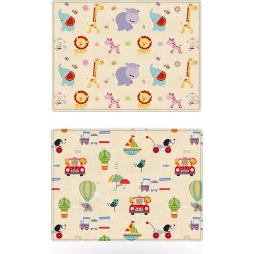 Childrens Folding Mat Soft Foam Nursery Carpet Crawling Mats Large Foldable Carpet Puzzle Baby Gaming Mat For Kids 180CM