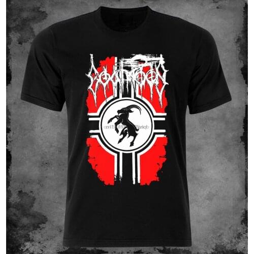 Goatmoon t-shirt XS - S - M - L - XL - XXL banner NSBM Pure Cotton Round Collar Men top tee