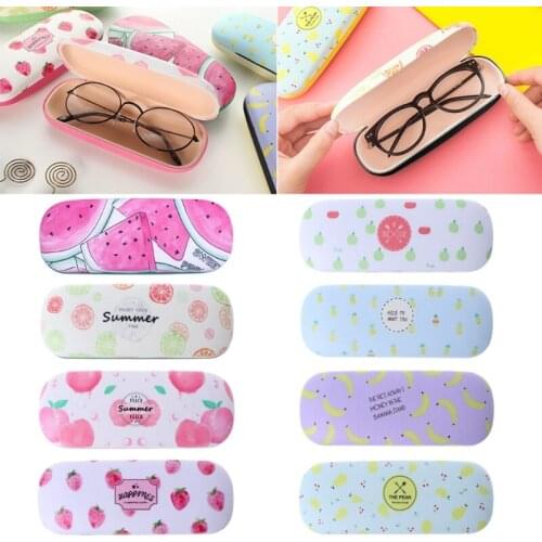 Protable Fruit Sunglasses Hard Eye Glasses Case Eyewear Protector Box Pouch Bag