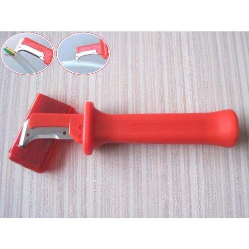 Cable stripper knife with hook blade cable knife Electrical Insulation Stripping tool