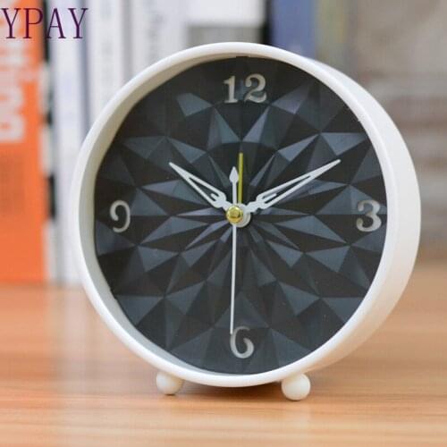 Creative three-dimensional round alarm clock, clock and watch source daily household department store