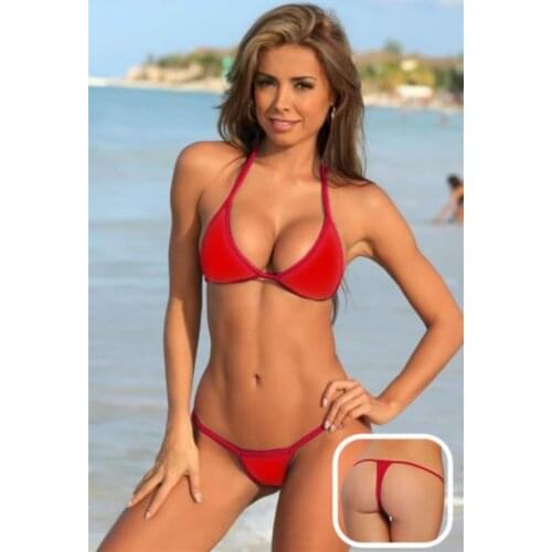 Terry Pau TP101073 Thong & Bustier Set