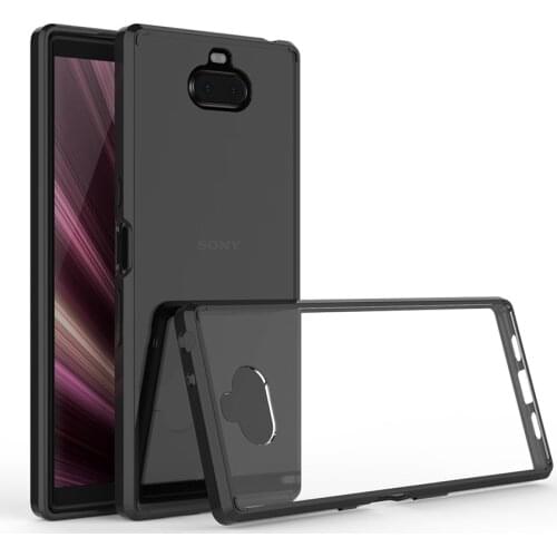 Soft TPU/PC Case for Sony Xperia 1III 10III 1 III 10 Cases Fundas Capa Hybrid Shockproof Shell Crystal Clear Hard Back Cover