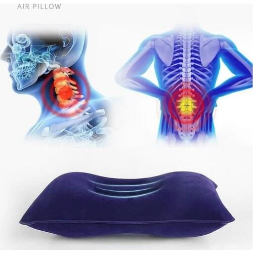 Camping Inflatable Pillow Lazy Ultra Light Sleeping Pillow Inflatable Camping Recliner Pillow Neck Protection Trend Product New