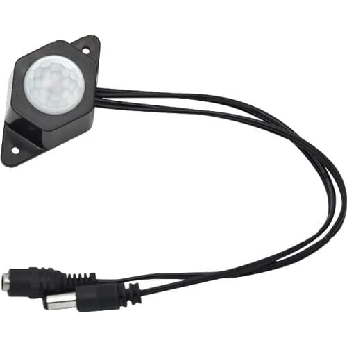 Adjustable Auto PIR High Sensitivity Infrared Motion Sensor Detector Home Security LED Light Strip PIR Sensor Controller Switch