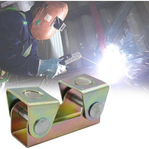 Welding Jig V-type Strong Stainless Steel Magnetic Suspender Fixture Welding Clamp Doors