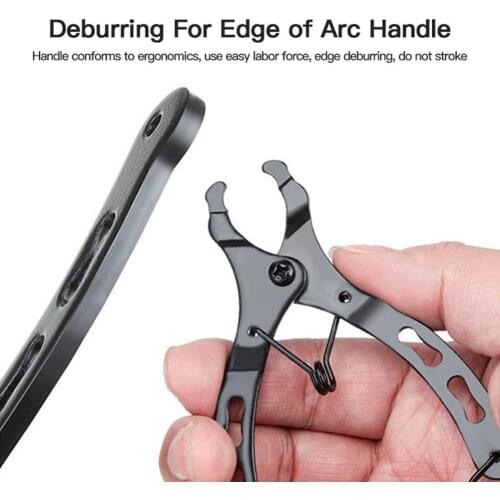 Bicycle Bike Open Close Chain Link Removal Quick Repair Tool Magic Buckle Plier Repair Tool