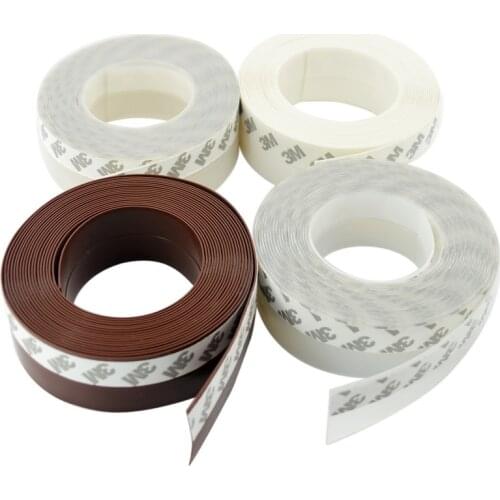High Quality 6M Self-adhesive Silicone Window Sealing Tape Dustproof Windshield Sound Bars For Window Door Sealing