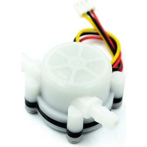 1pcs Water Coffee Flow Sensor Switch Meter Flowmeter Counter 0.3-6L/min inner diameter 2mm