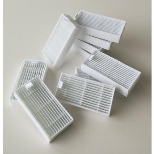10Pcs Hepa Filter Robot Vacuum Cleaner Parts Replacement for Haier T322 GUTREND JOY 90 Pet FUN110 panda x500