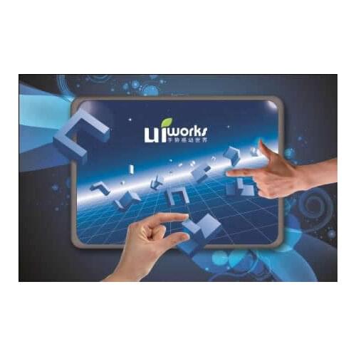 2 touch points 58 inch high quality IR multi touch panel/touch overlay/touch screen