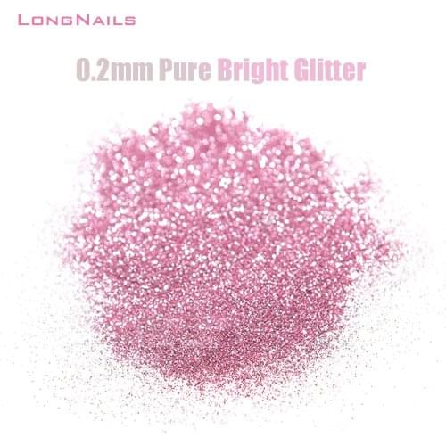 50g/Bag SUPER-FINE 0.2mm Glitter Powder Flashing PET NailART 22Colors Brilliant 1/128 DIY Decoration Manicure Nail Glitter .2LSD