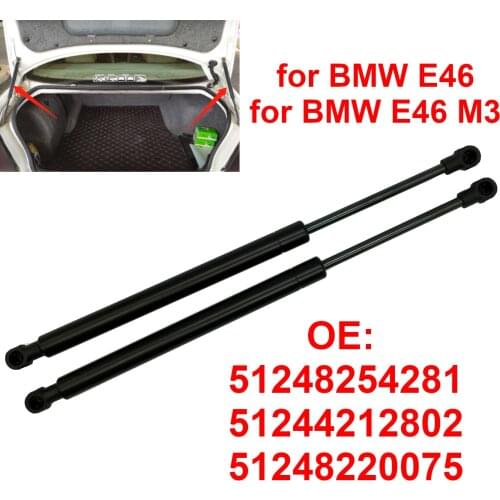 Rear Trunk Gas Spring Lift Shock Struts Tailgate Boot Support Bar 51248254281 for BMW 3 Series E46 323 325 328 330 M3 2001-2006