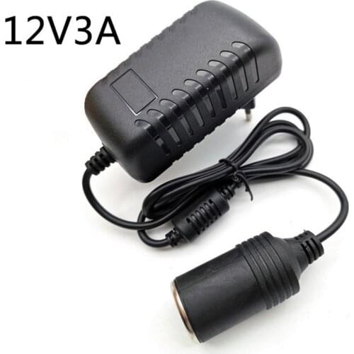 AC 110V 220V to DC 12V 1A 2A 3A Car Cigarette Lighter AC/ DC Power Converter Adapter Transformer DC Power Supply EU/US/UK/AU