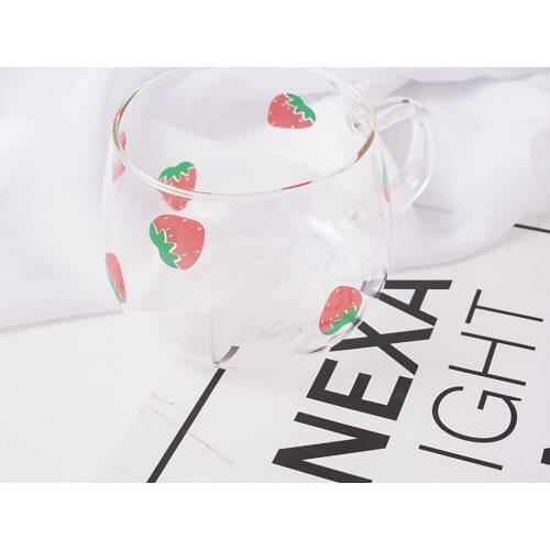 Milk Juice Cup Coffee Mug Fruit Colorful Glass Cup Handmade Tea Milk Water Cup Wedding Party Birthday Gift Wine Cup Drink Cup