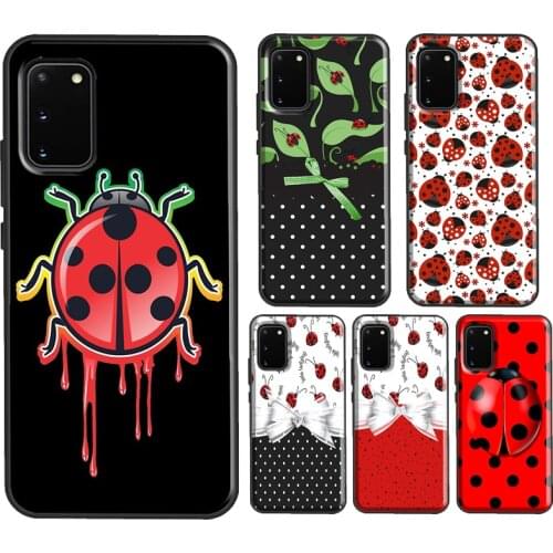 Lady Bugs For Samsung Galaxy S20 FE S21 Ultra Note 20 Note 10 Plus S10e S8 S9 S10 Plus Phone Case