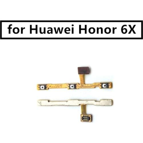 For huawei honor 6x Power Volume Side Key Button Flex Cable ON OFF Switch Flex Cable Replacement Repair Parts