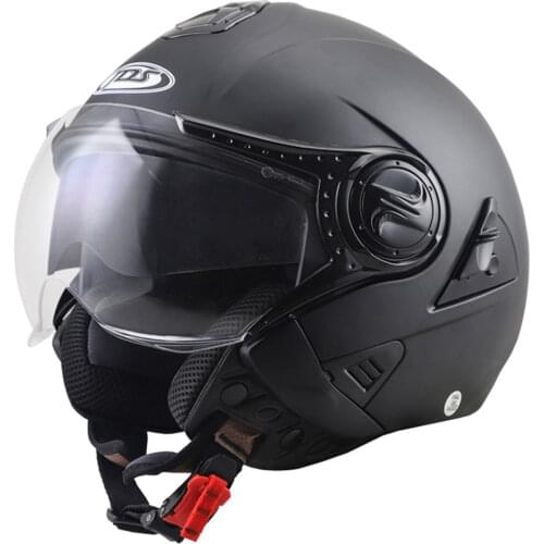 JDS Casco Moto Men Motorcycle Helmet Double Lens Moto Helmet Open Face Scooter Racing Helmet Capacete Casque Motorbike Helmet