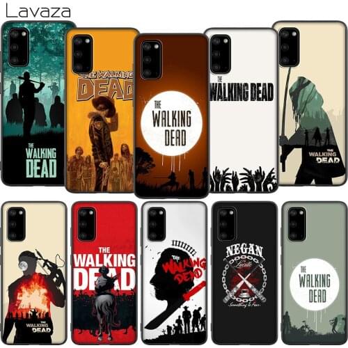 WEBBEDEPP Walking Dead Soft Case for Samsung Galaxy Note 20 Ultra A01 EU A11 A21 A21S A41 M11 M30S M21 M31 M31S Cover