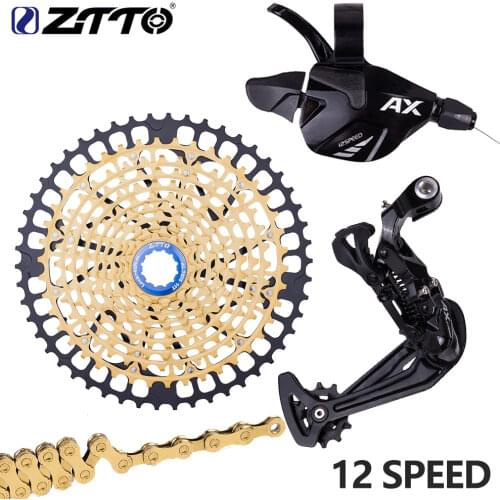 ZTTO MTB Bike 12 speed Groupset Ultralight 12S Shifter Derailleur chain 12V K7 Mountain Bike12s 50T 46t Cassette for part HG hub