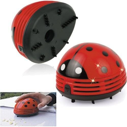 Beetle Desktop vacuum cleaner Cute Mini Beetles Corner Desk Table Dust Vacuum Micro Cleaner Sweepers Cleaning