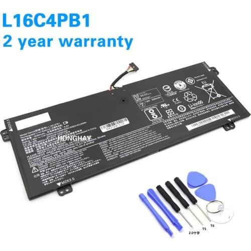 Honghay New Original L16L4PB1 L16C4PB1 L16M4PB1 Laptop Battery For Lenovo Yoga 720-13IKB-80X60050GE 730-13IKB-81C 81CT007YGE