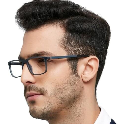 MARE AZZURO Reading Glasses Men TR90 Blue Light Frame Presbyopia Eyewear Computer Eyeglasses Frames Anti Glare +1.0 +1.5 To+6.0