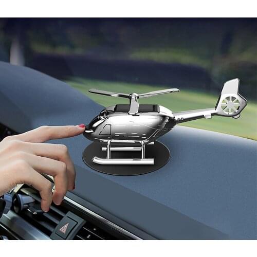 Car Air Freshener Helicopter Airplane Decoration Gift Solar Perfume Car Airplane Jewelry Modeling Car Aromatherapy