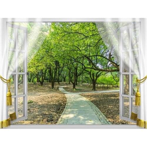 Dpsprue 5D DIY Full Square Drill Diamond Painting Scenery Window Daimond Mosaic Diamant Embroidery Wedding Room Decoration 06