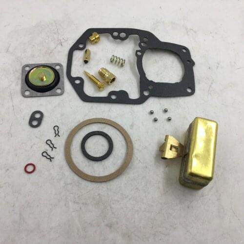 SherryBerg carburettor Repair Kit fit for Ford Autolite 1100 1101 Fuel System Carburetor Motorcraft Alco come with Brass float