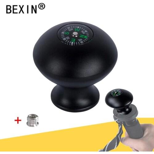 Tripod monopod head adapter professional monopod stick quick release compass travel holder head lightweight for tripod monopod