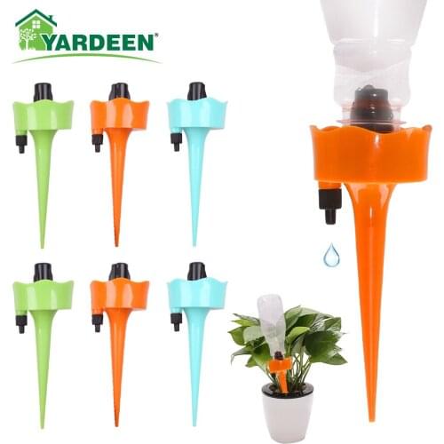 Automatic Irrigation Plant Watering system with Slow Release Control Valve Adjustable Water Volume Drip for Home and Vacation