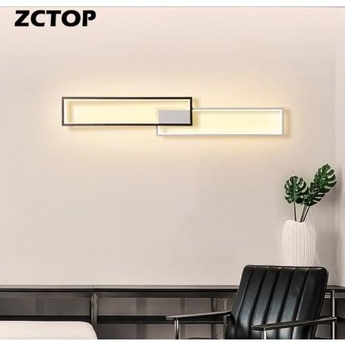Nordic Modern Wall Lamp Led Minimalist Wall Lights Living room Bedroom Staircase Lamp Home Decoration Bedside Wall Lamps Install