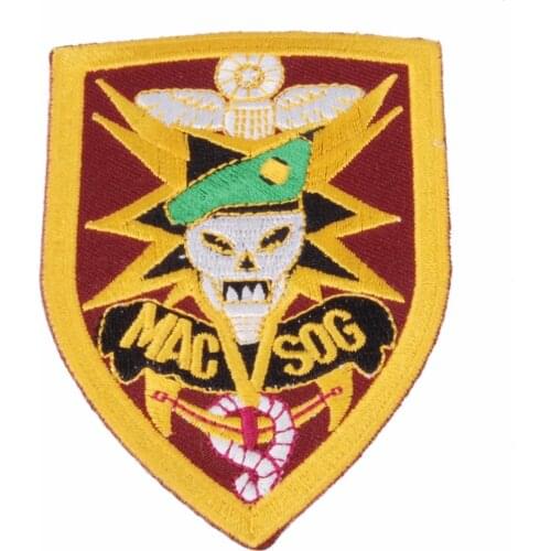VIETNAM V SOG STUDIES AND OBSERVATION GROUP EMBROIDERED PATCH Military Store