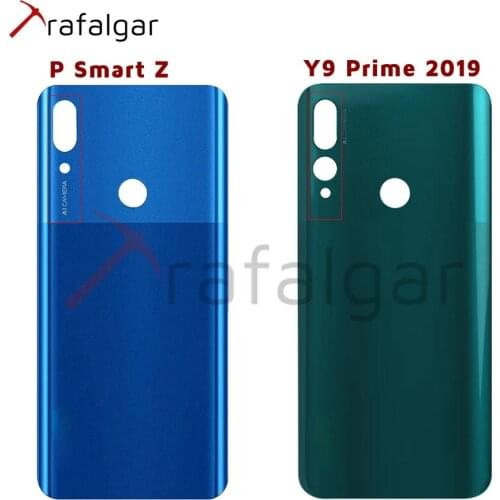New For Huawei P Smart Z Back Battery Cover Rear Housing Door Case For Huawei Y9 Prime 2019 Back Housing Replacement Parts