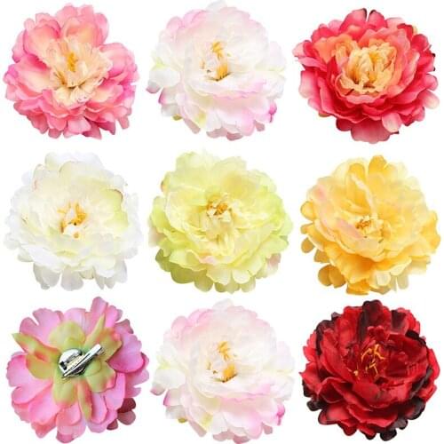 New Fashion Ribbon Fabric Flower Corsage Brooches for Women Bridal Wedding Party Lapel Pins Badge Female Clothing Accessories