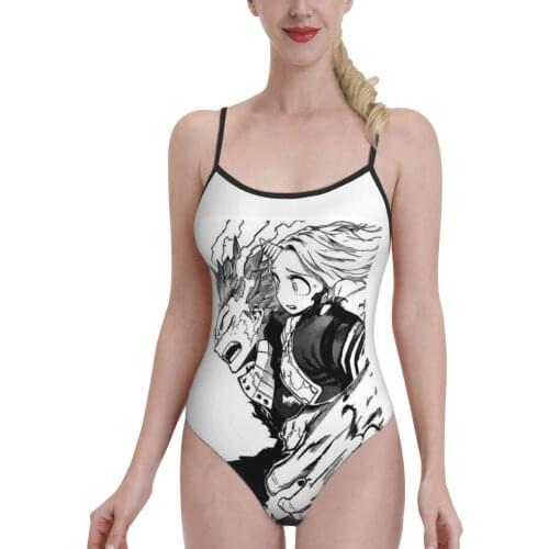 Women 2021 Exotic Bikinis My Hero Women Swimsuit One-Piece swimsuit Anime Harajuku Women Beach wear