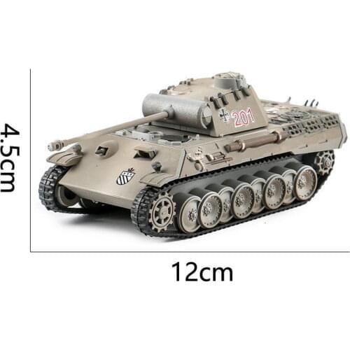 1/72 Tank model kits DIY toy self-assembled and Colorless