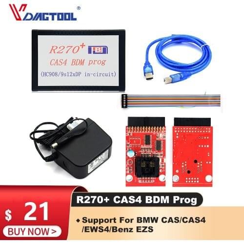 Support M35080 High Quality R270+ CAS4 BDM Programmer For BMW Professional Auto Key Programmer R270 Free Shipping
