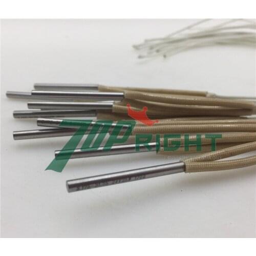 24v15w dia.3mm, length 1 1/4" electric cartridge heater of several type with high quality cartridge heating element