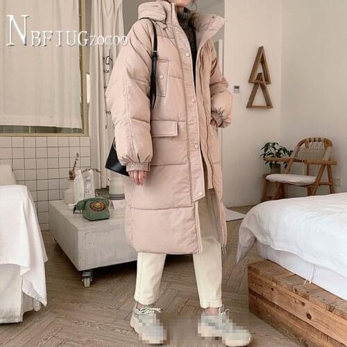 Black Yellow Blue Pink Colors Women Parkas S-XL Korean Loose Female Jacket