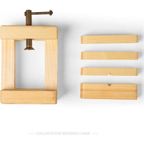 Wood Flat Vise Mini Clamp-on Bench Vise Flat Tongs Woodworking Carving Engraving