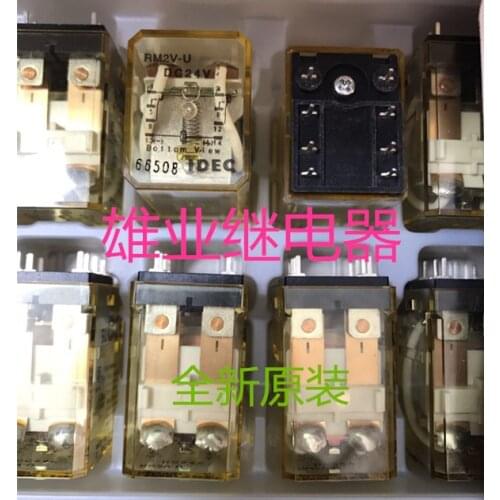 FCom|RM2S-U DC24V Relay 8PIN RM2S-U DC24V