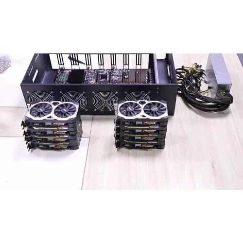 Элементы и детали приборов Intel 857Pro, 8 Gpu Case China At AliExpress