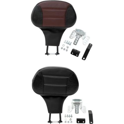 Motorcycle Plug-in Driver Backrest Pad Fit For Harley Touring CVO Road King Glide 2009-2021 19