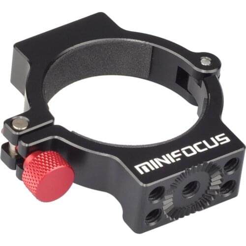 Ronin S Extension Ring Clamp Microphone Monitor LED Video Light Mount Adapter with Rosette 1/4" and 3/8" Screws for DJI Ronin-S