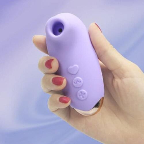 Sucking Vibration Massager Eco-friendly Portable Silicone Clit Stimulator Masturbation Sucker for Vagina
