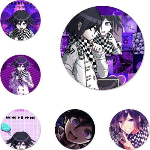Danganronpa kokichi ouma Badge Brooch Pin Accessories For Clothes Backpack Decoration gift