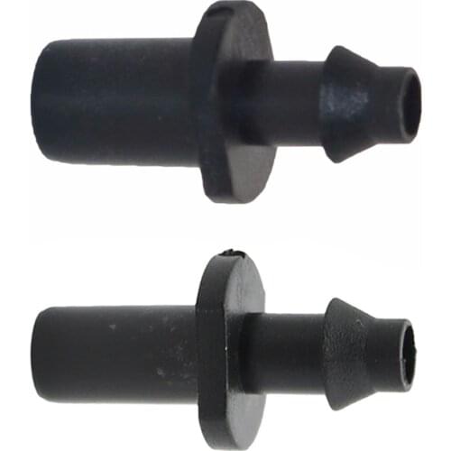 1/4" Single Barb Straight Hose Connector Garden Drip Irrigation Fittings Quick Coupling Pipe Connector 6 mm/7.5 mm 500 Pcs