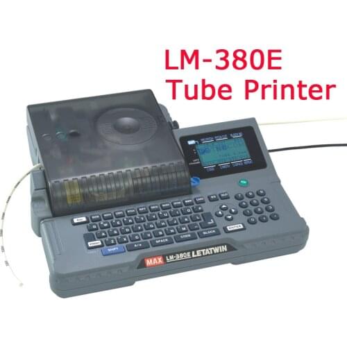 Line mark printer Cable ID Printer Can Connect PC Electronic Lettering Machine PVC Tube Printer Wire Mark Machine 100V~240V